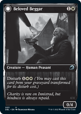 Beloved Beggar // Generous Soul [Innistrad: Double Feature] | L.A. Mood Comics and Games
