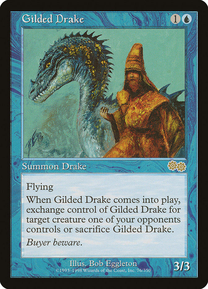 Gilded Drake [Urza's Saga] | L.A. Mood Comics and Games