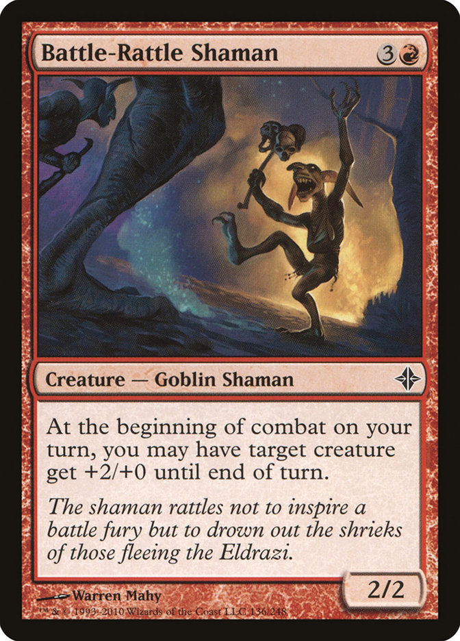 Battle-Rattle Shaman [Rise of the Eldrazi] | L.A. Mood Comics and Games