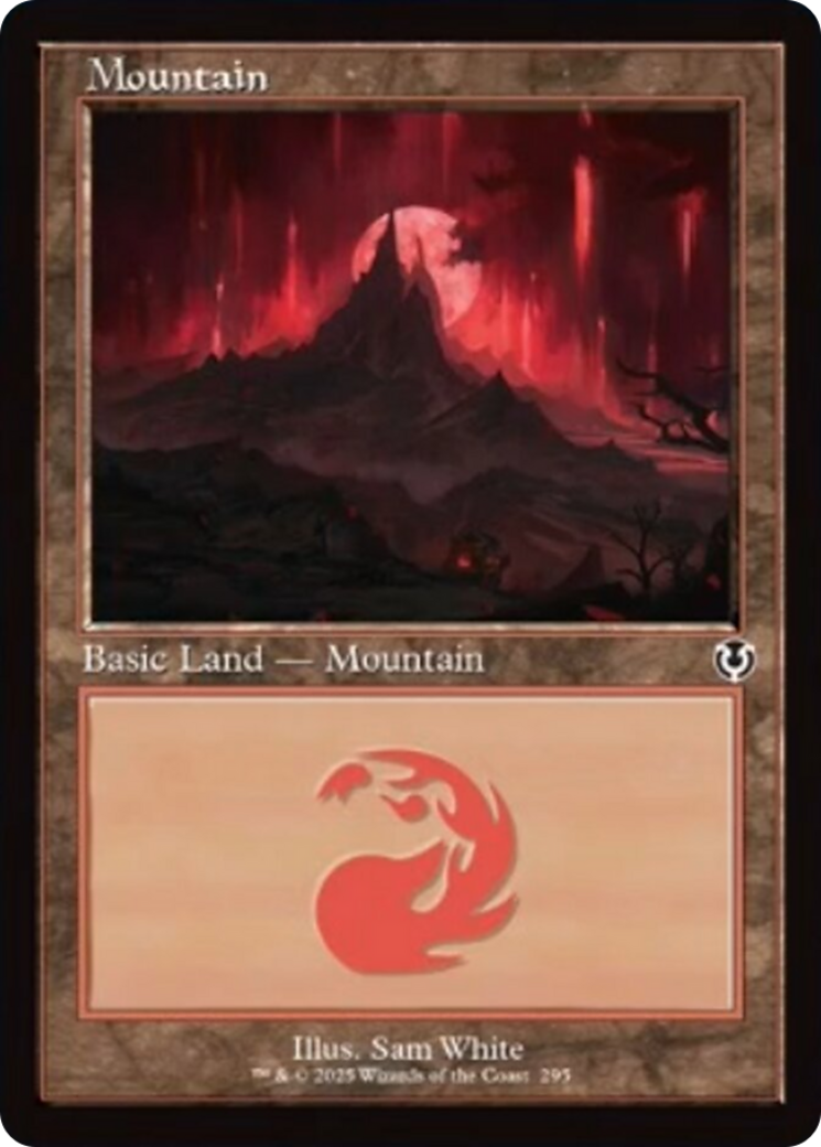 Mountain (295) (Retro Frame) [Innistrad Remastered] | L.A. Mood Comics and Games