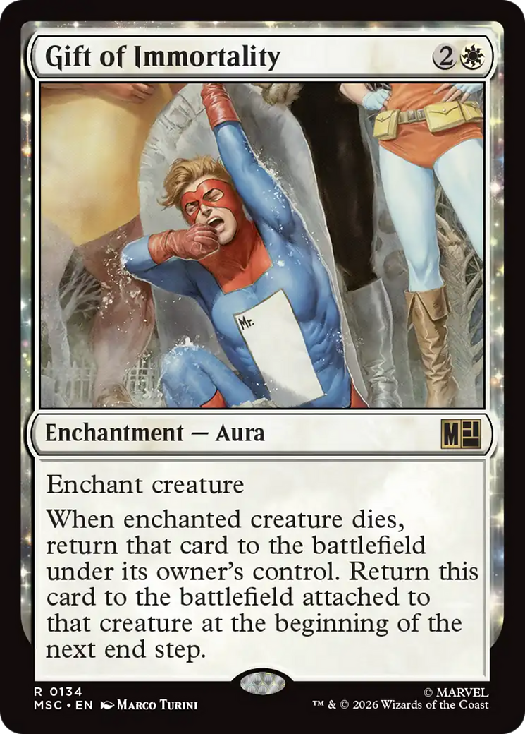 Gift of Immortality [Marvel Super Heroes Commander] | L.A. Mood Comics and Games