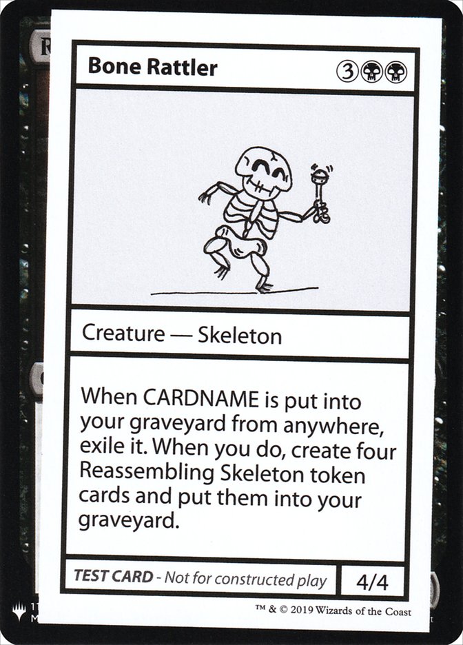 Bone Rattler [Mystery Booster Playtest Cards] | L.A. Mood Comics and Games