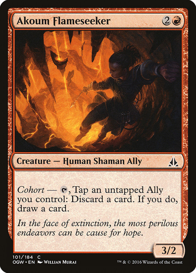 Akoum Flameseeker [Oath of the Gatewatch] | L.A. Mood Comics and Games