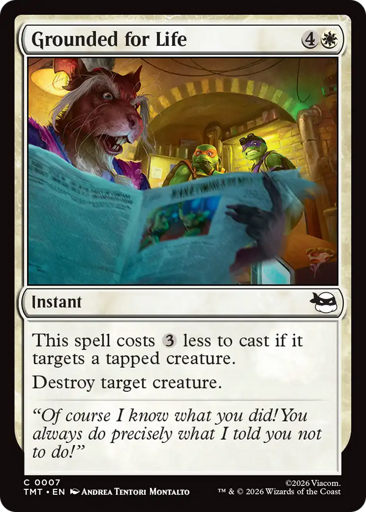 Grounded for Life [Teenage Mutant Ninja Turtles] | L.A. Mood Comics and Games