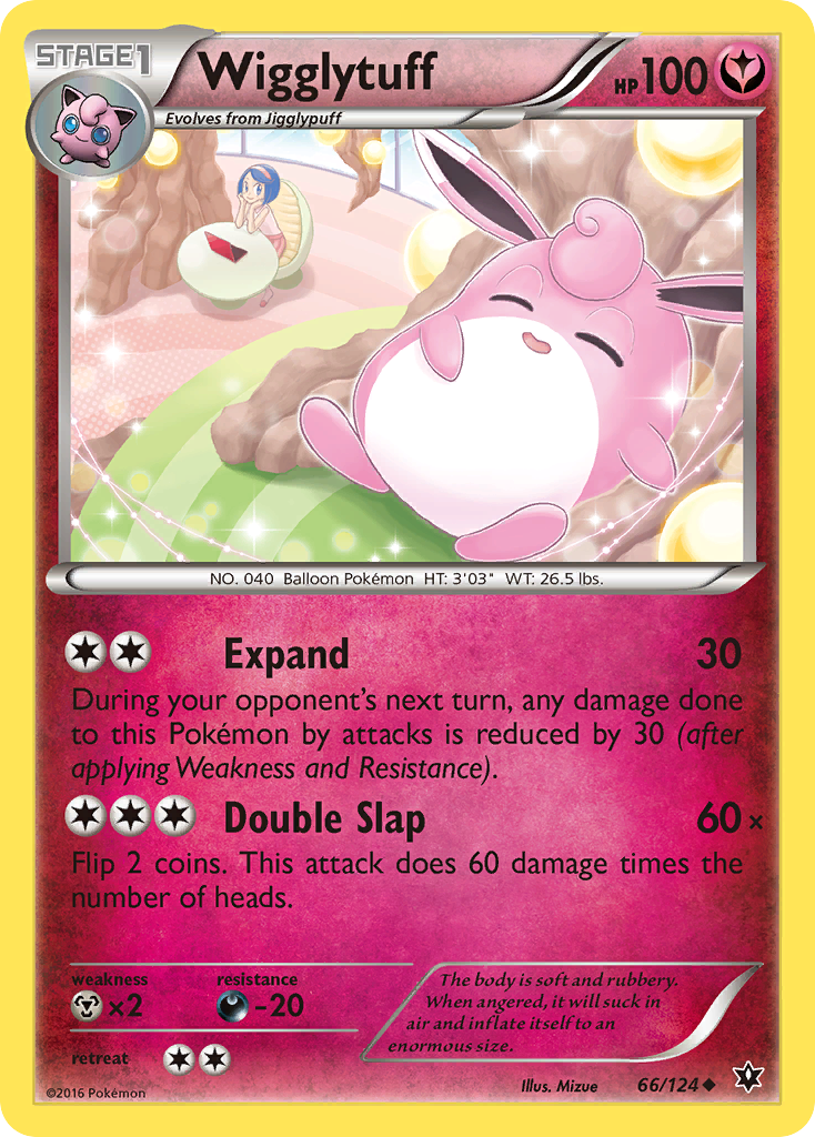 Wigglytuff (66/124) [XY: Fates Collide] | L.A. Mood Comics and Games