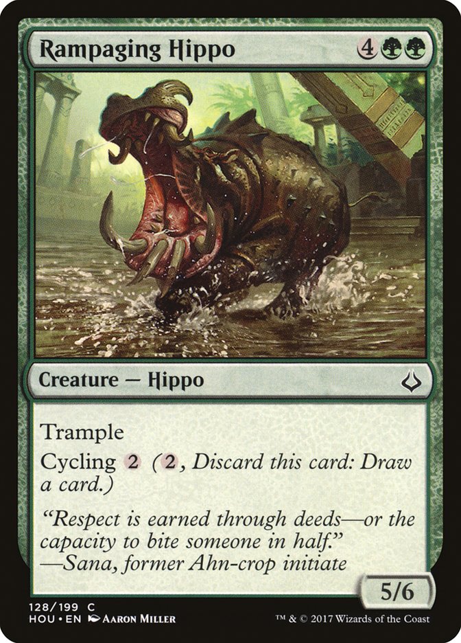 Rampaging Hippo [Hour of Devastation] | L.A. Mood Comics and Games