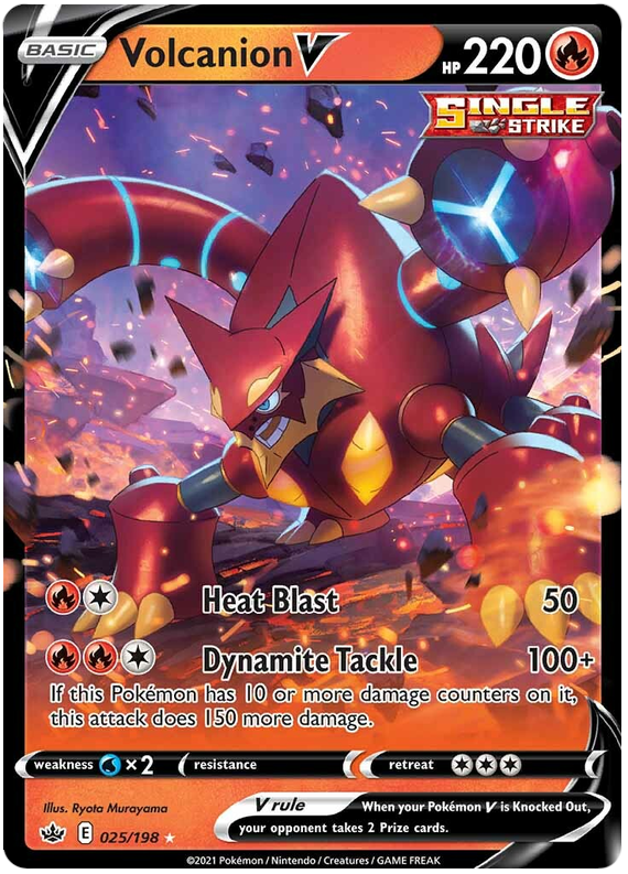 Volcanion V (025/198) [Sword & Shield: Chilling Reign] | L.A. Mood Comics and Games