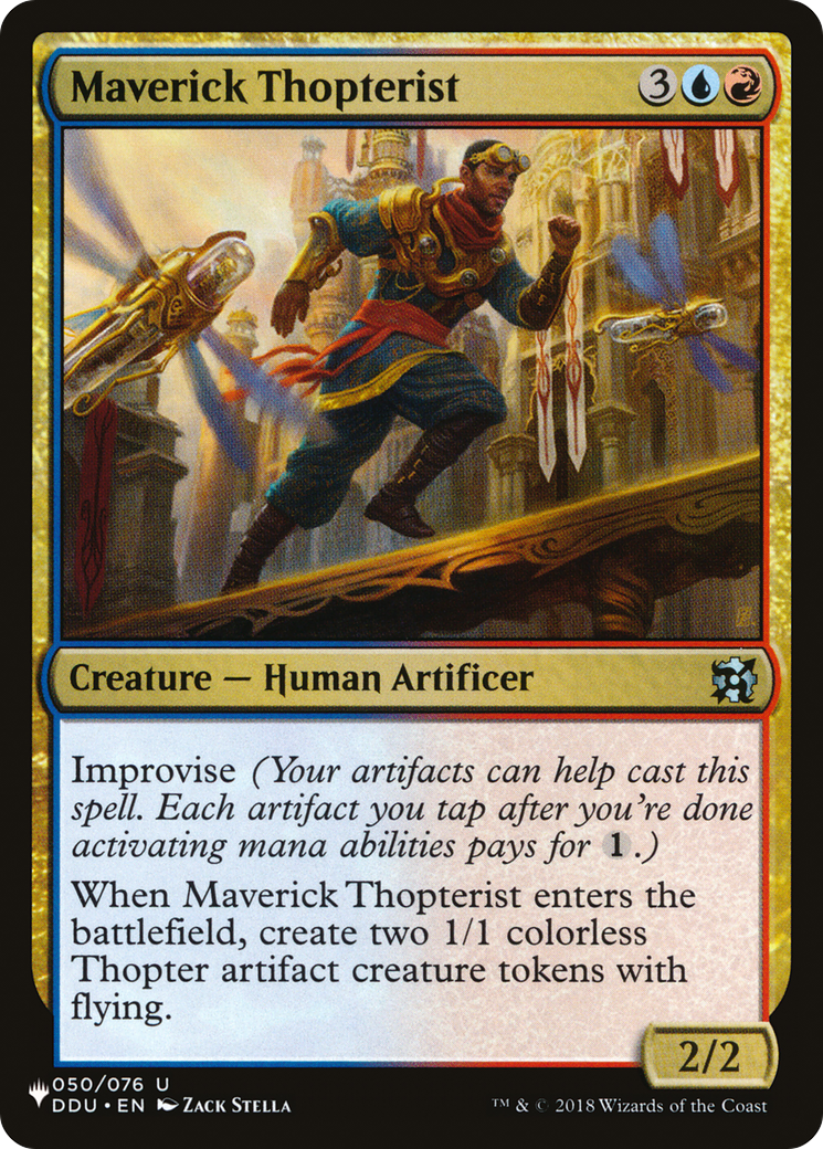 Maverick Thopterist (DDU) [The List] | L.A. Mood Comics and Games