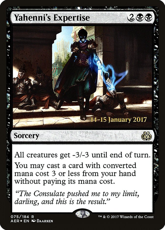 Yahenni's Expertise [Aether Revolt Prerelease Promos] | L.A. Mood Comics and Games