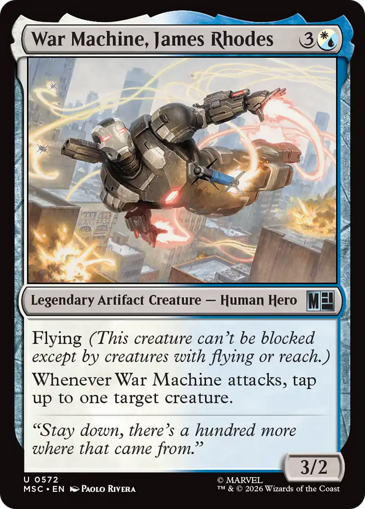 War Machine, James Rhodes [Marvel Super Heroes Commander] | L.A. Mood Comics and Games