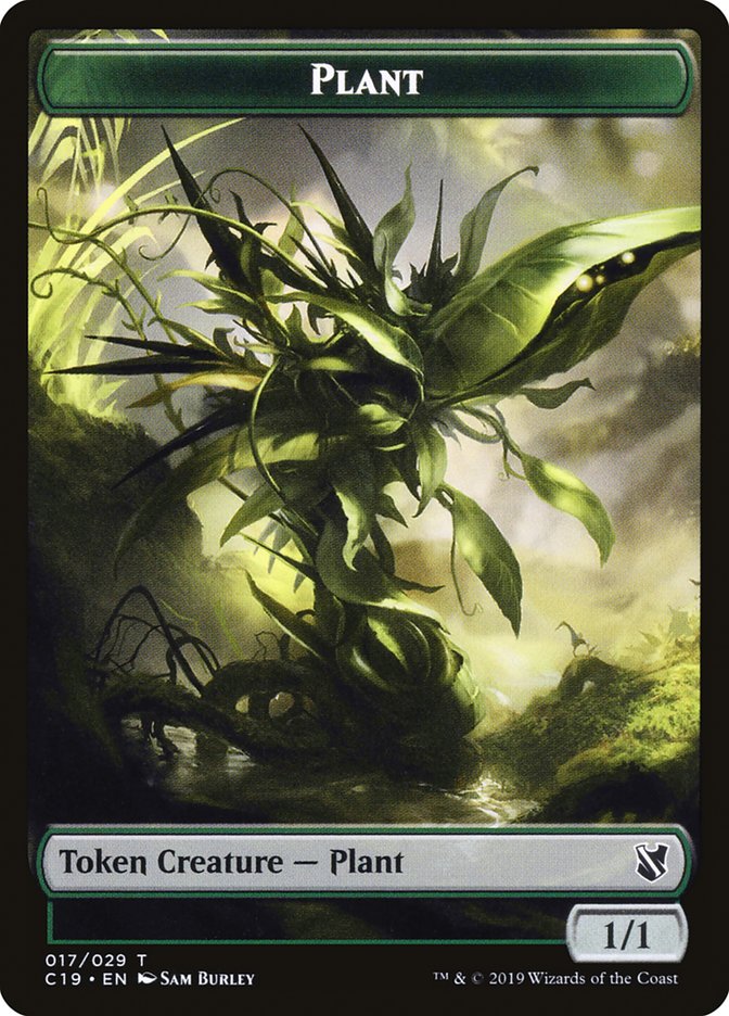 Plant Token [Commander 2019 Tokens] | L.A. Mood Comics and Games