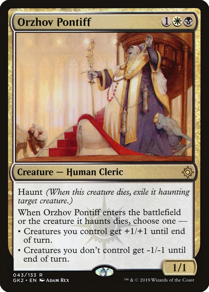 Orzhov Pontiff [Ravnica Allegiance Guild Kit] | L.A. Mood Comics and Games