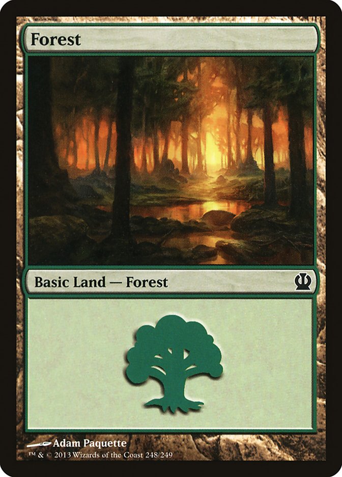 Forest (248) [Theros] | L.A. Mood Comics and Games