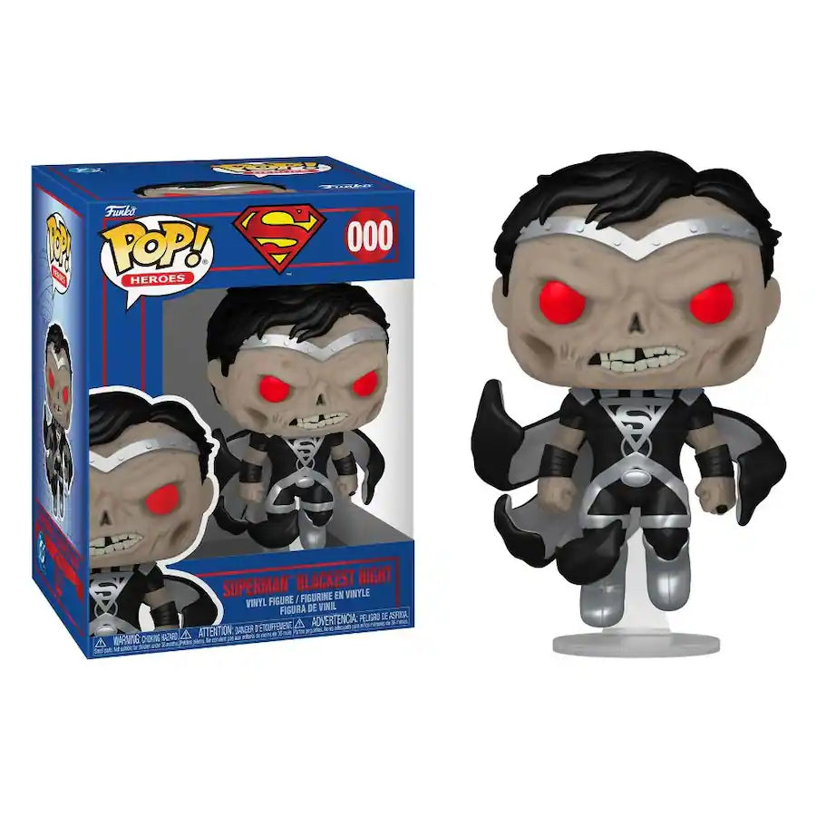 Funko - Pop! Shield through the Ages: Superman Blackest Night | L.A. Mood Comics and Games