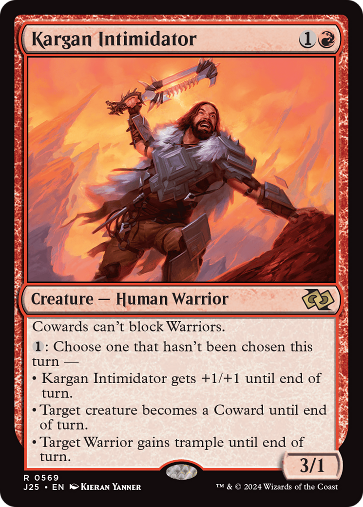 Kargan Intimidator [Foundations Jumpstart] | L.A. Mood Comics and Games