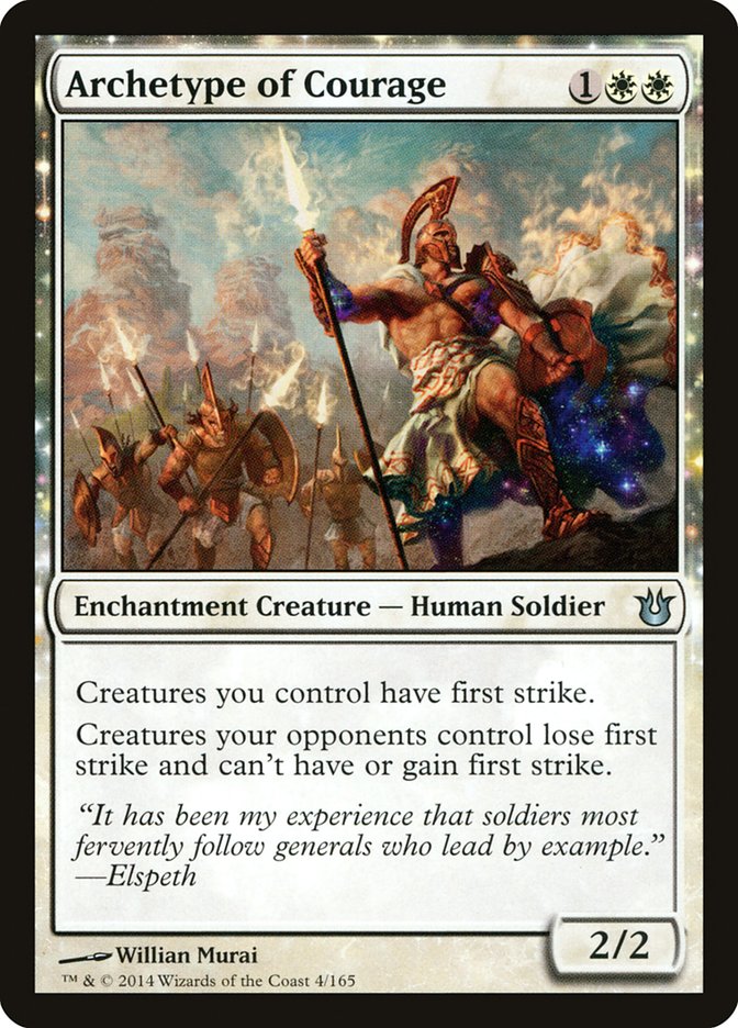 Archetype of Courage [Born of the Gods] | L.A. Mood Comics and Games