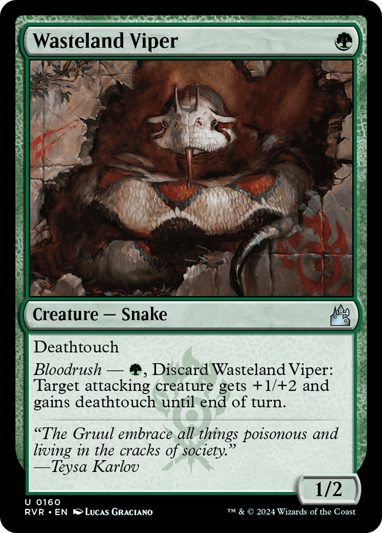 Wasteland Viper [Ravnica Remastered] | L.A. Mood Comics and Games