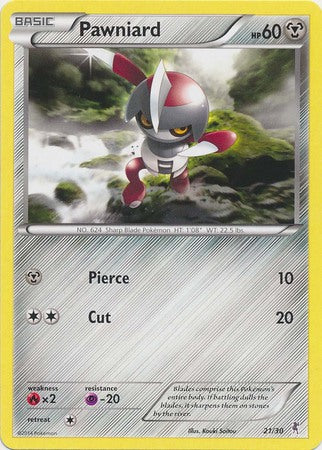 Pawniard (21/30) [XY: Trainer Kit 1 - Bisharp] | L.A. Mood Comics and Games