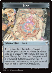 Soldier // Map Double-Sided Token [Reality Fracture Commander Tokens] | L.A. Mood Comics and Games