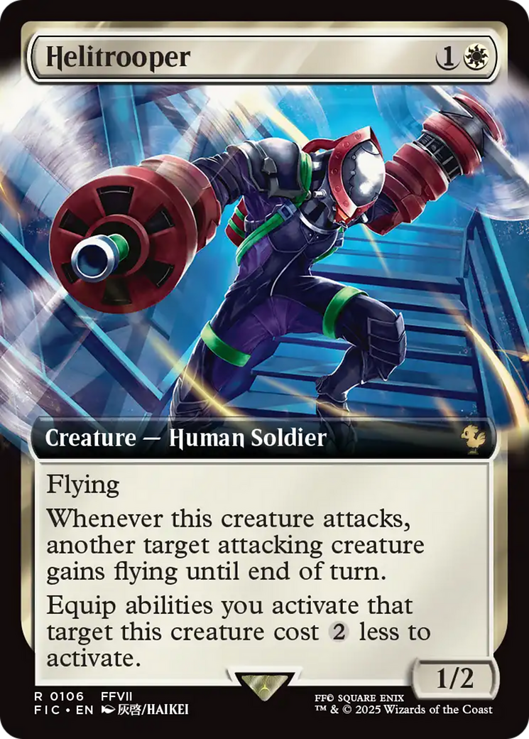 Helitrooper (Extended Art) [FINAL FANTASY Commander] | L.A. Mood Comics and Games