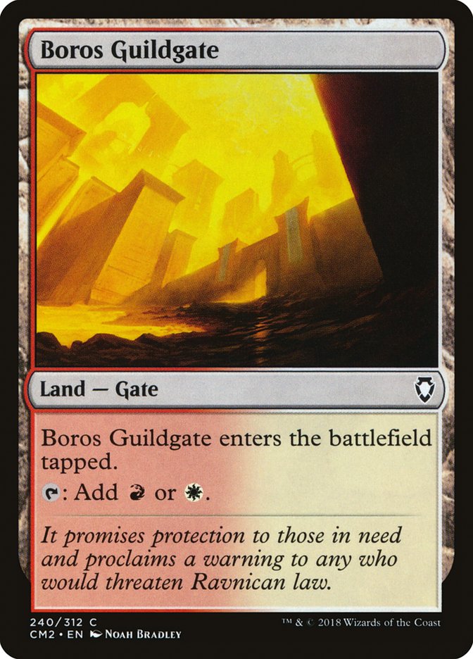 Boros Guildgate [Commander Anthology Volume II] | L.A. Mood Comics and Games