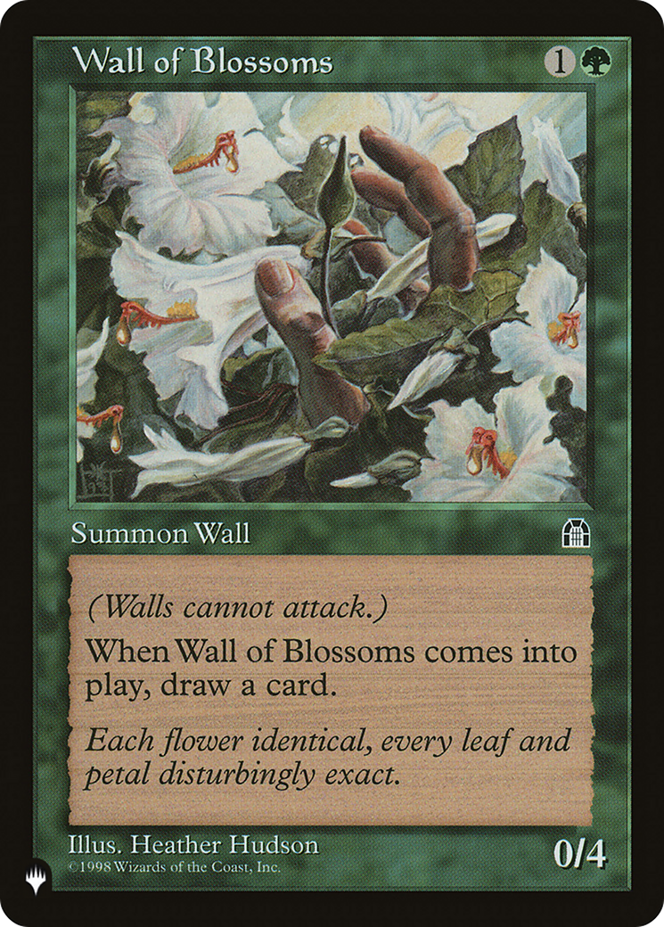 Wall of Blossoms [The List Reprints] | L.A. Mood Comics and Games