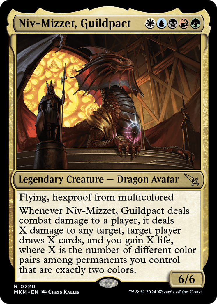 Niv-Mizzet, Guildpact [Murders at Karlov Manor] | L.A. Mood Comics and Games