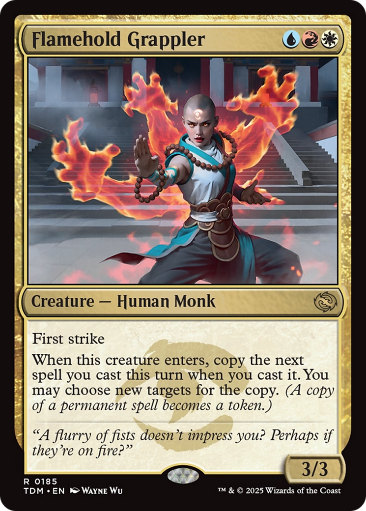 Flamehold Grappler [Tarkir: Dragonstorm] | L.A. Mood Comics and Games