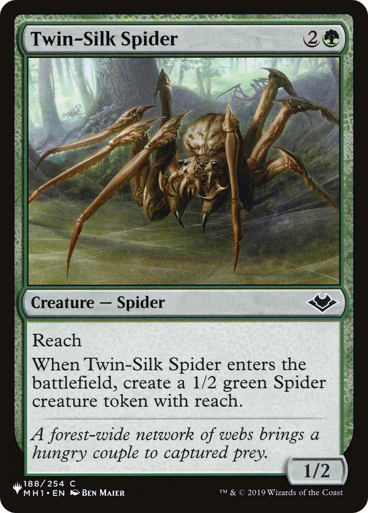 Twin-Silk Spider [The List Reprints] | L.A. Mood Comics and Games