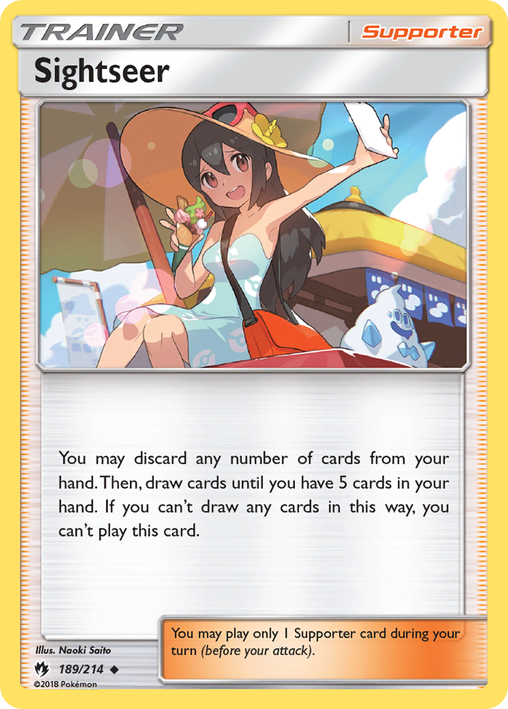 Sightseer (189/214) [Sun & Moon: Lost Thunder] | L.A. Mood Comics and Games