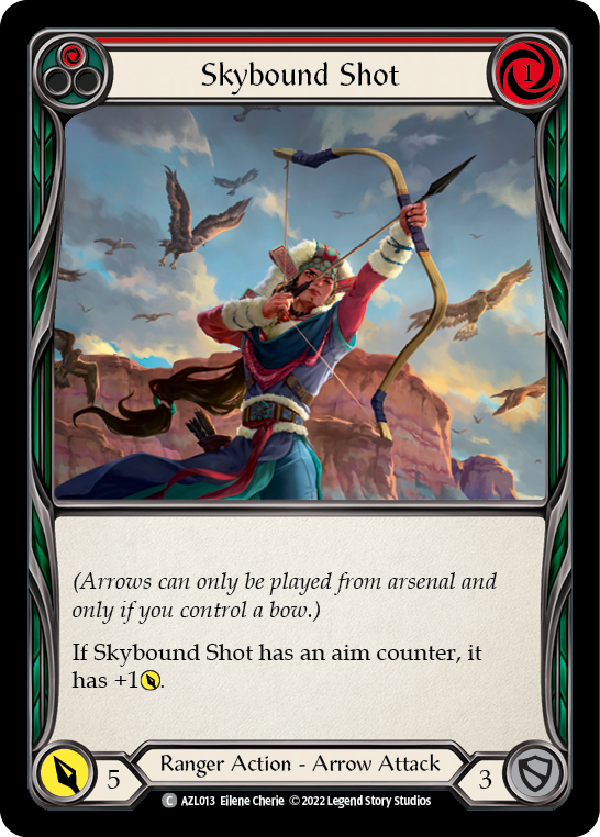Skybound Shot (Red) [AZL013] (Outsiders Azalea Blitz Deck) | L.A. Mood Comics and Games