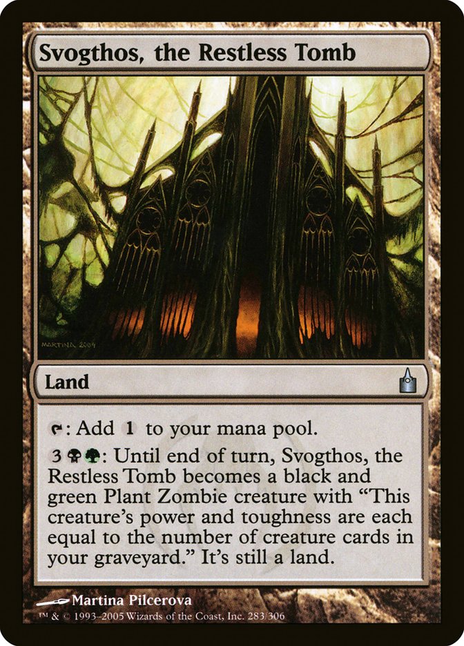 Svogthos, the Restless Tomb [Ravnica: City of Guilds] | L.A. Mood Comics and Games