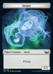 Devil // Spirit Double-Sided Token [Streets of New Capenna Tokens] | L.A. Mood Comics and Games