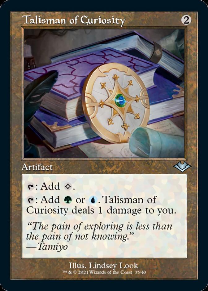 Talisman of Curiosity (Retro Foil Etched) [Modern Horizons] | L.A. Mood Comics and Games