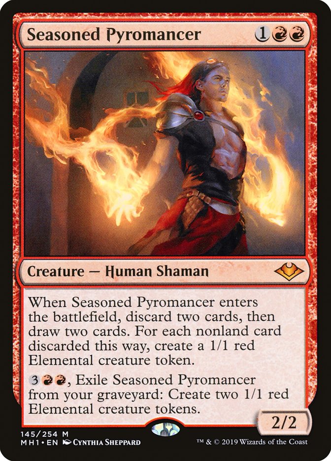Seasoned Pyromancer [Modern Horizons] | L.A. Mood Comics and Games