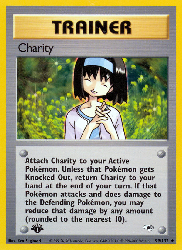 Charity (99/132) [Gym Heroes 1st Edition] | L.A. Mood Comics and Games