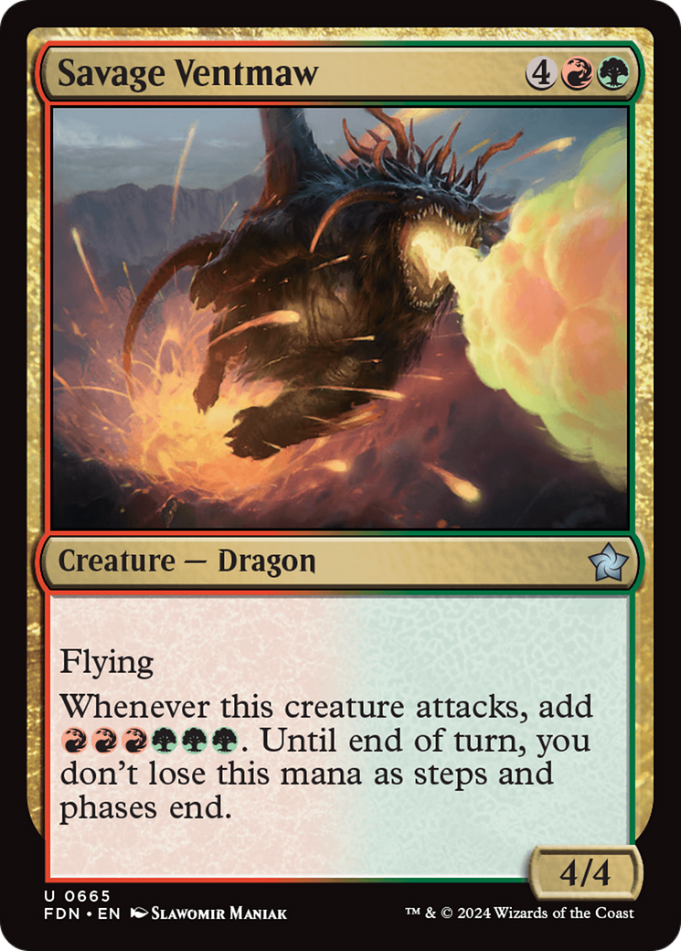 Savage Ventmaw [Foundations] | L.A. Mood Comics and Games