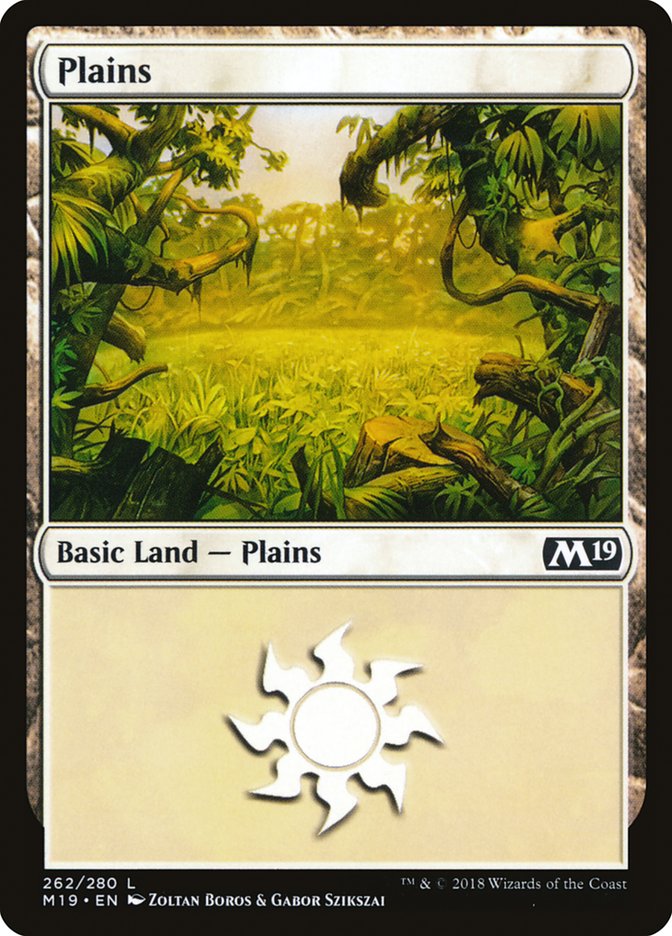 Plains (262) [Core Set 2019] | L.A. Mood Comics and Games