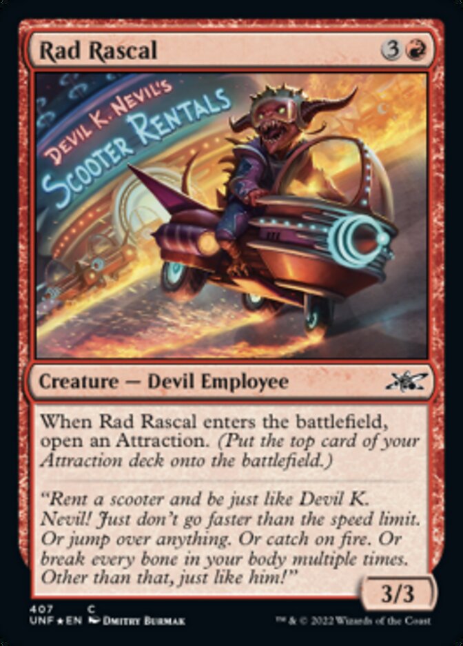 Rad Rascal (Galaxy Foil) [Unfinity] | L.A. Mood Comics and Games