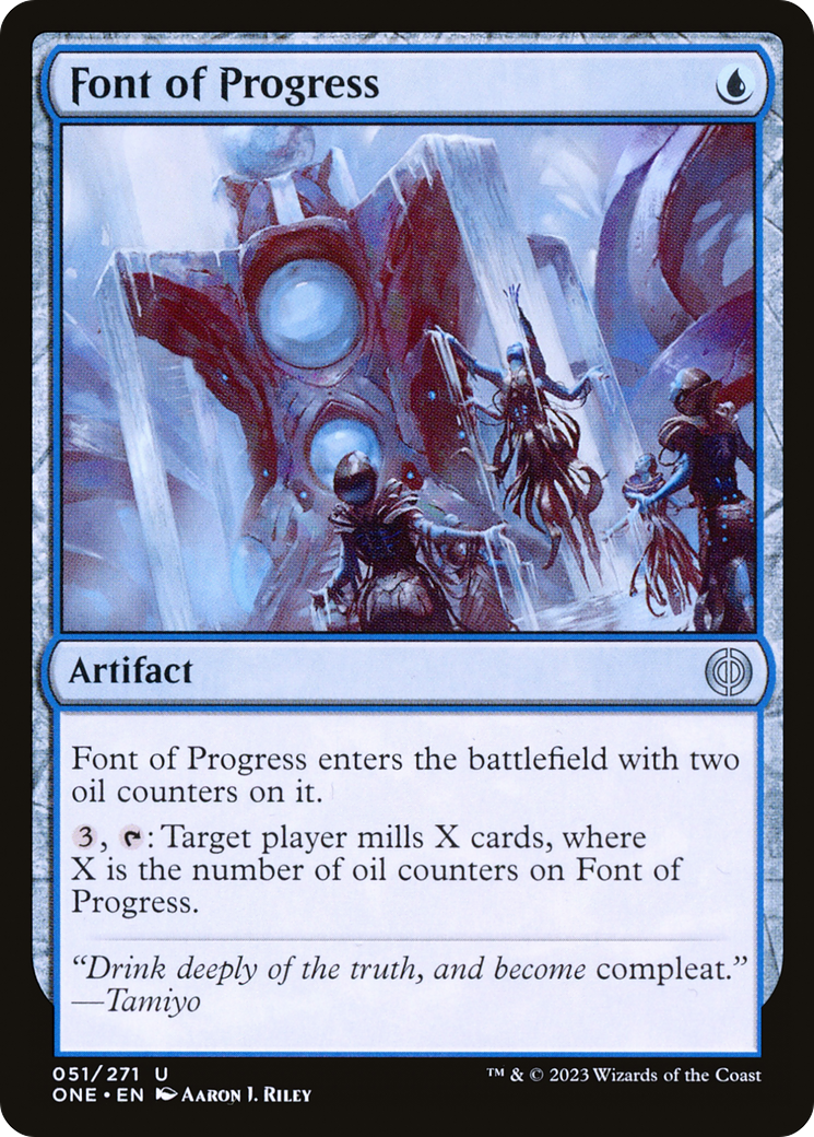 Font of Progress [Phyrexia: All Will Be One] | L.A. Mood Comics and Games