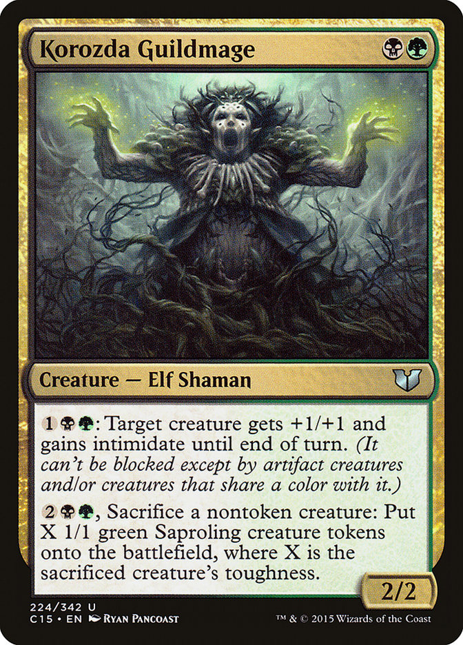 Korozda Guildmage [Commander 2015] | L.A. Mood Comics and Games