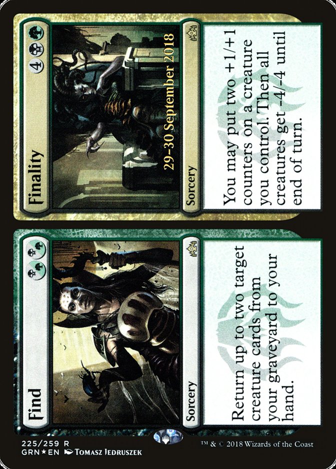 Find // Finality [Guilds of Ravnica Prerelease Promos] | L.A. Mood Comics and Games