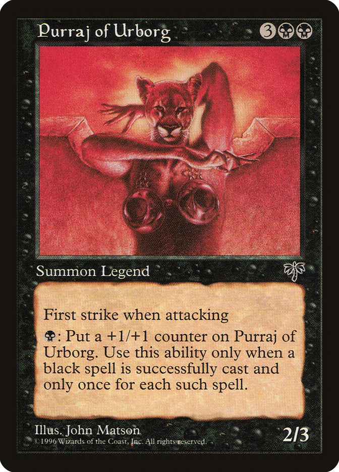 Purraj of Urborg [Mirage] | L.A. Mood Comics and Games
