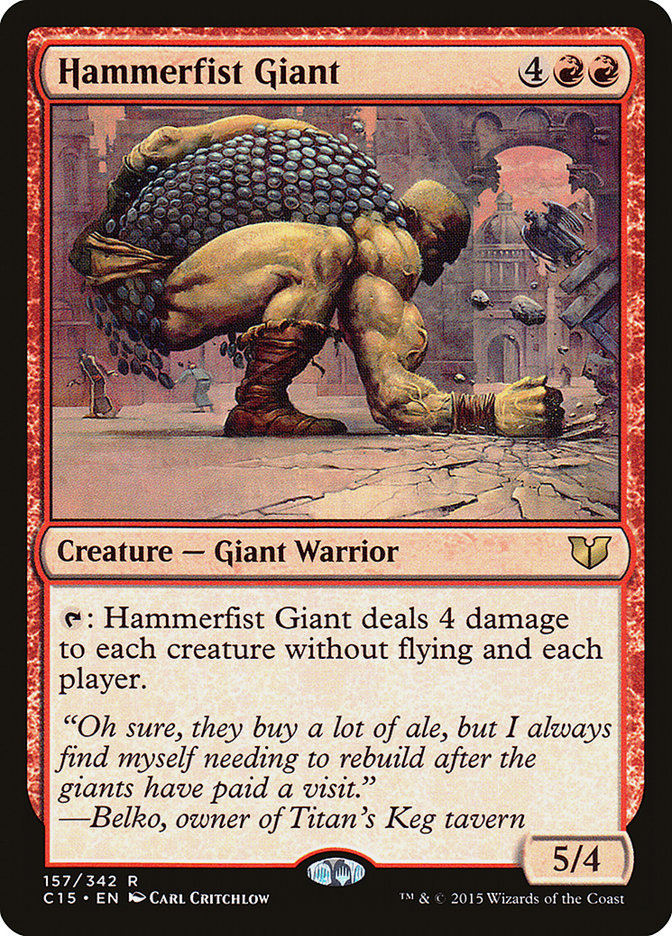 Hammerfist Giant [Commander 2015] | L.A. Mood Comics and Games