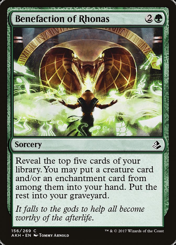 Benefaction of Rhonas [Amonkhet] | L.A. Mood Comics and Games