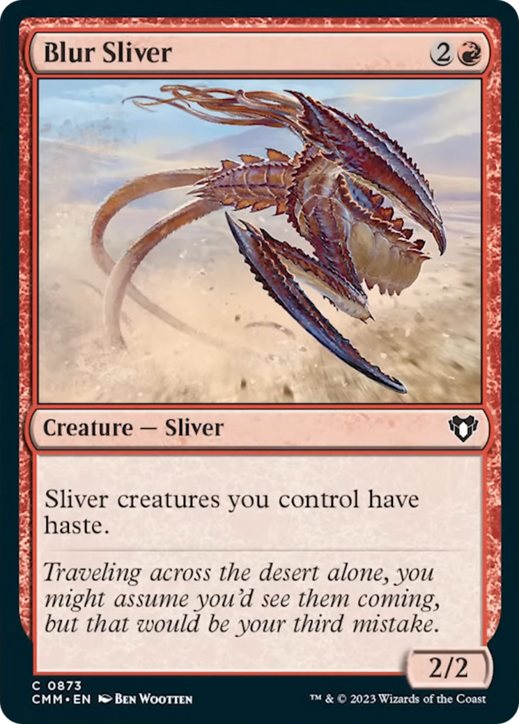 Blur Sliver [Commander Masters] | L.A. Mood Comics and Games