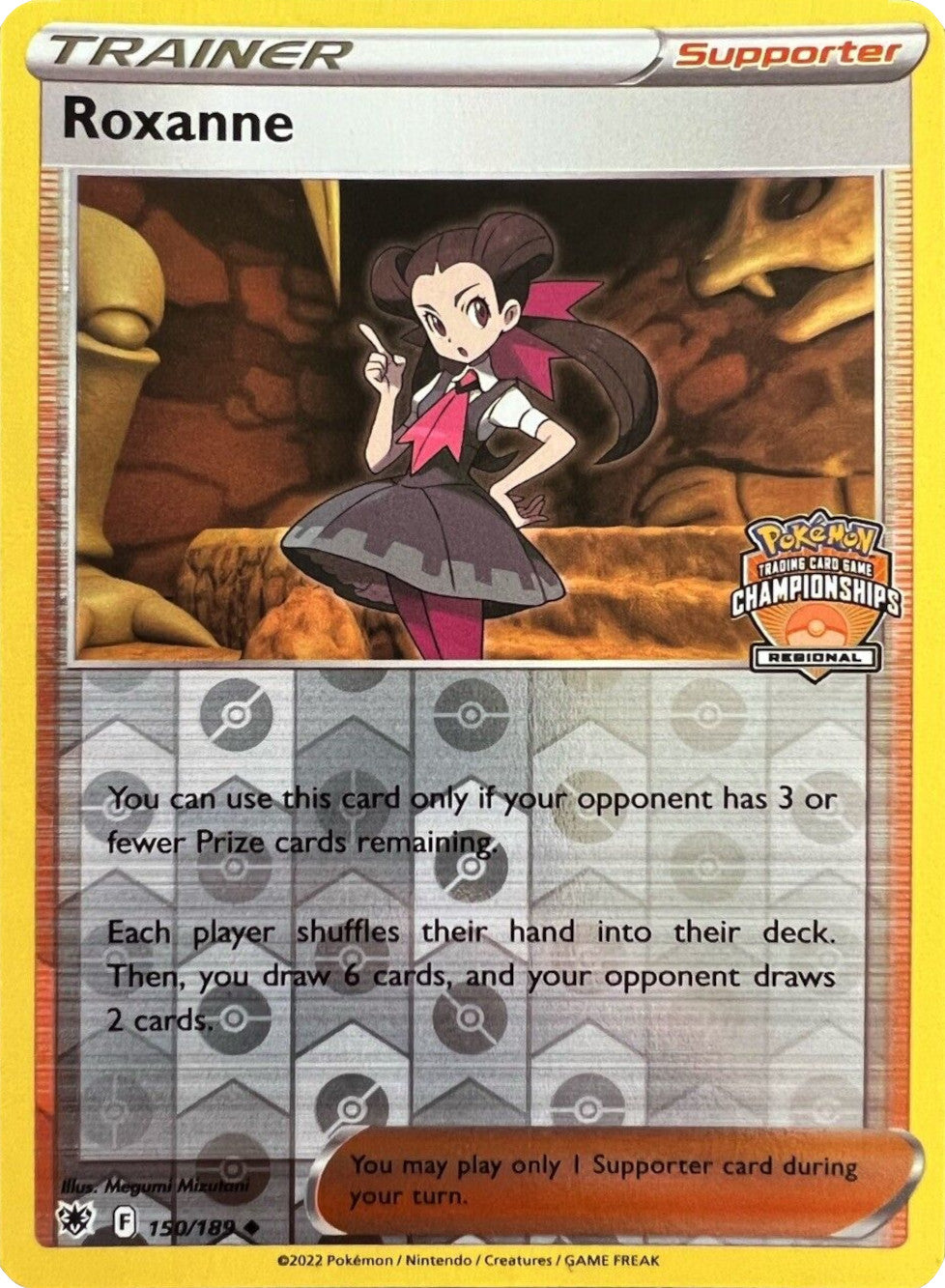 Roxanne (150/189) (Regional Championships) [Sword & Shield: Astral Radiance] | L.A. Mood Comics and Games