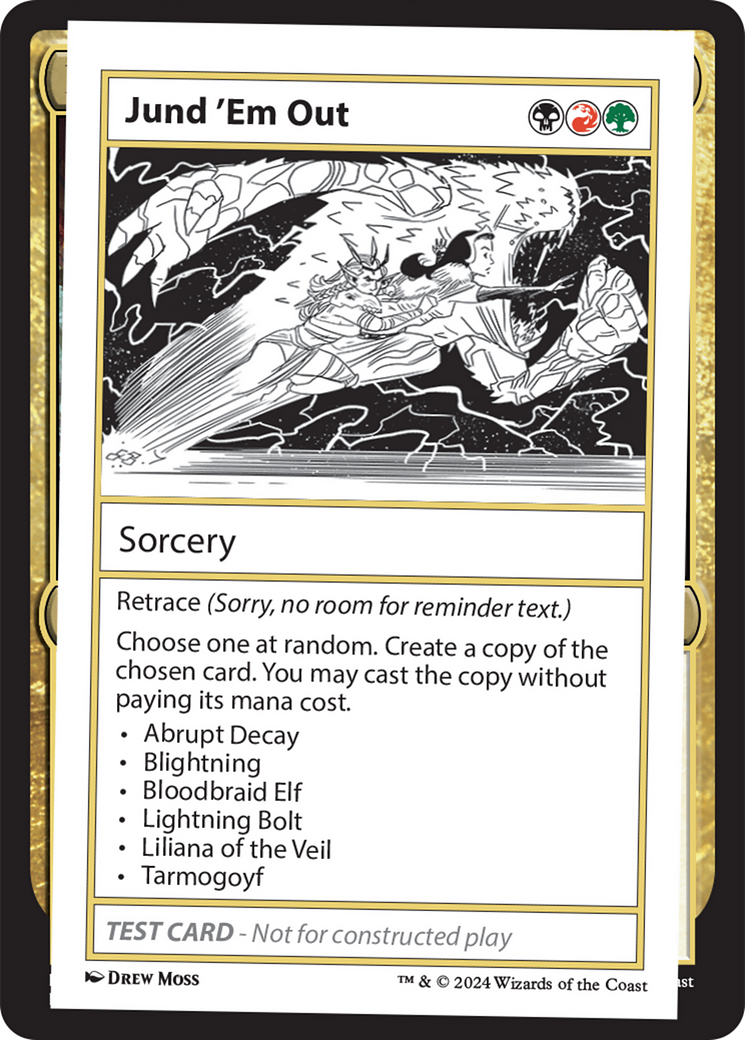 Jund 'Em Out [Mystery Booster 2 Playtest Cards] | L.A. Mood Comics and Games