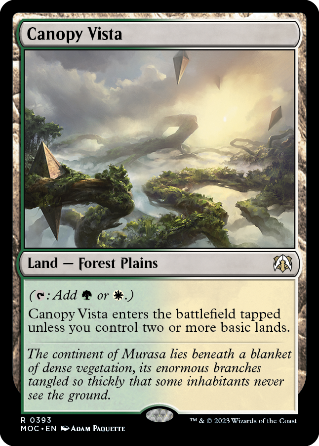 Canopy Vista [March of the Machine Commander] | L.A. Mood Comics and Games
