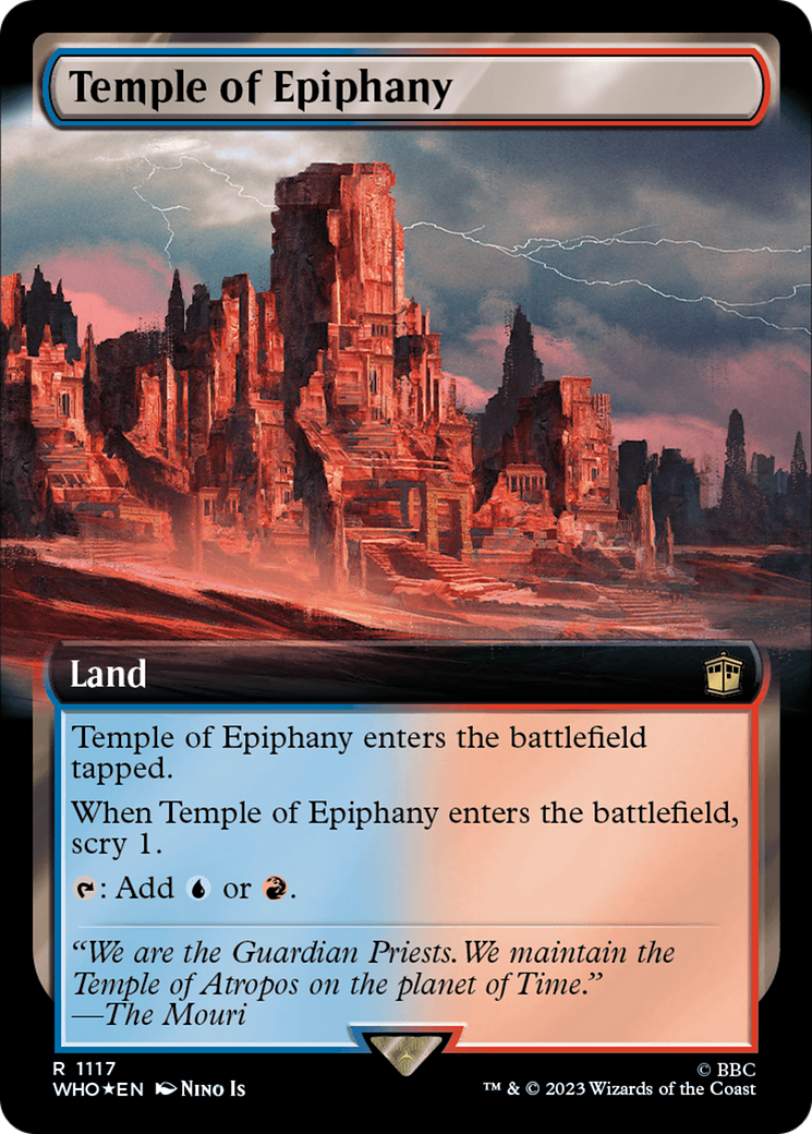 Temple of Epiphany (Extended Art) (Surge Foil) [Doctor Who] | L.A. Mood Comics and Games